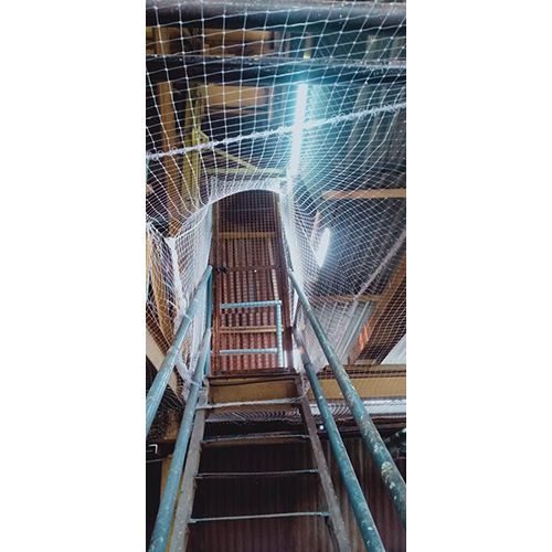 White Industrial Bird Netting