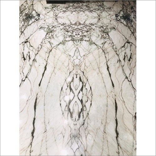 Polished Krara White Marble Slab