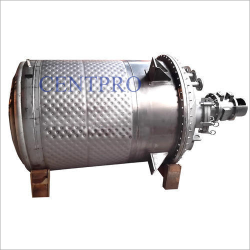 Silver Ss Pillow Plate Reactor