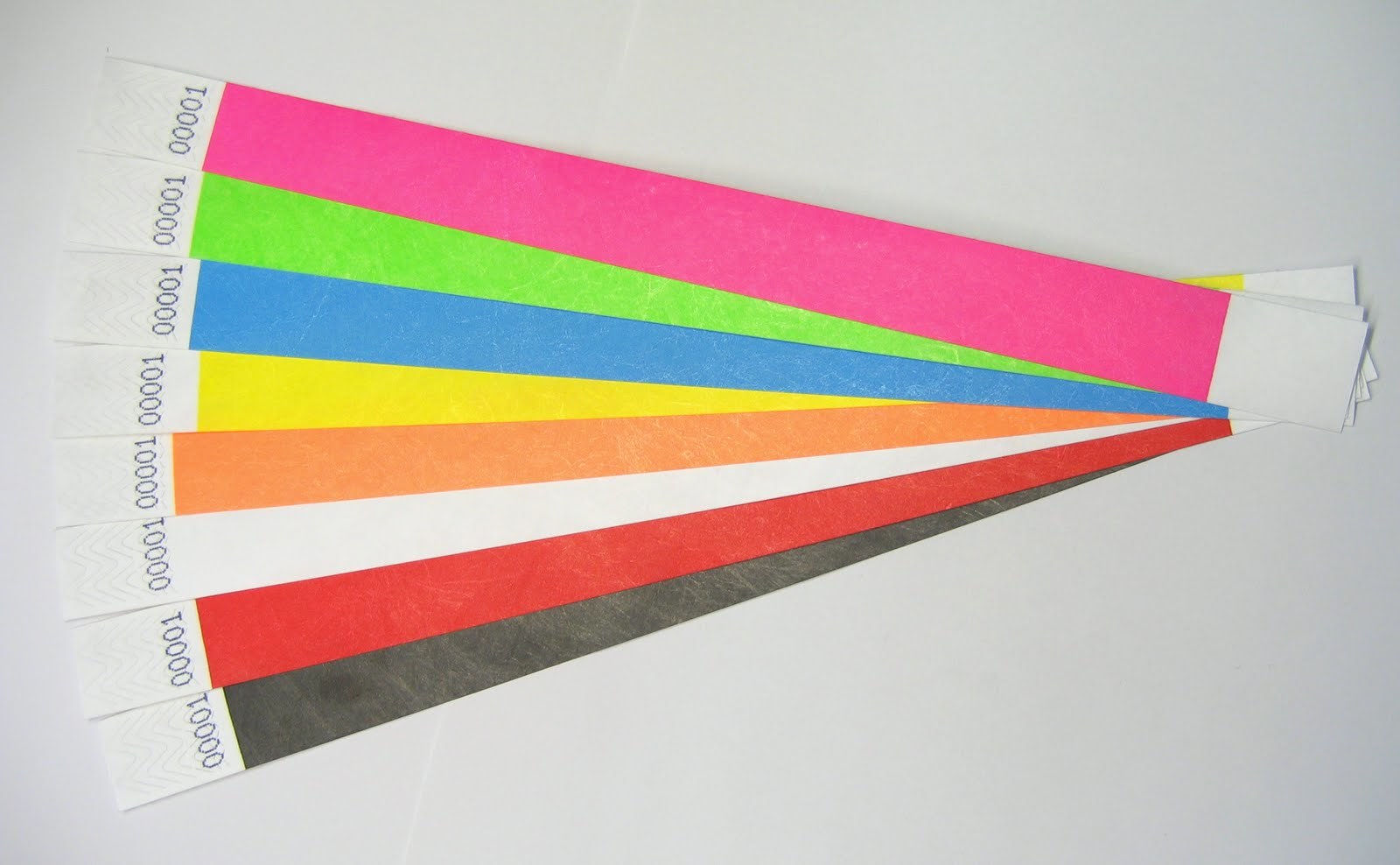 Paper Wristbands - Sturdy Paper, Adjustable Size, Customized Colors And Designs | Non-transferable Entry Solution For Events & Festivals
