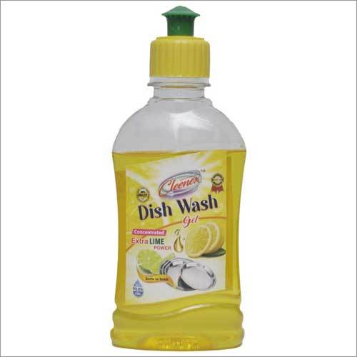 Liquid Dish Wash - Plastic 500ml Bottle | Lemon Scented, Surfactants & Enzymes Active Ingredients, Bright Yellow Color