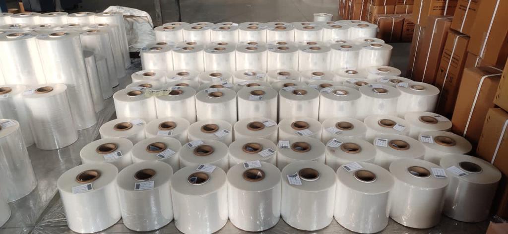 Polyolefin Roll - 12, 15, 19, 25 Micron, 04 To 32 Inch Size, Transparent | Multi-layered, Soft Film, Various Lengths Available