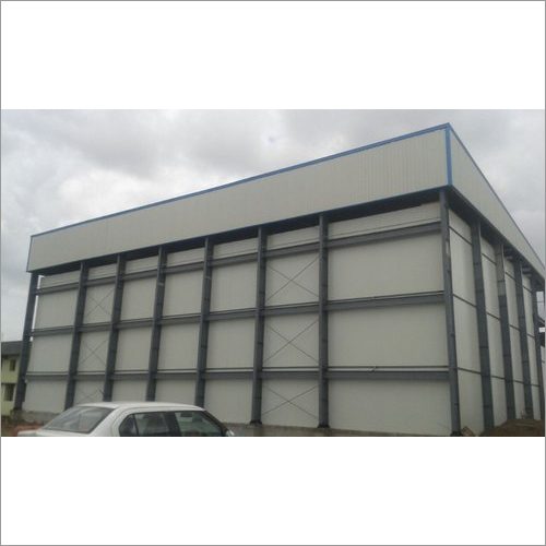 Cold Storage Steel Structure Engineered Buildings - Color: White