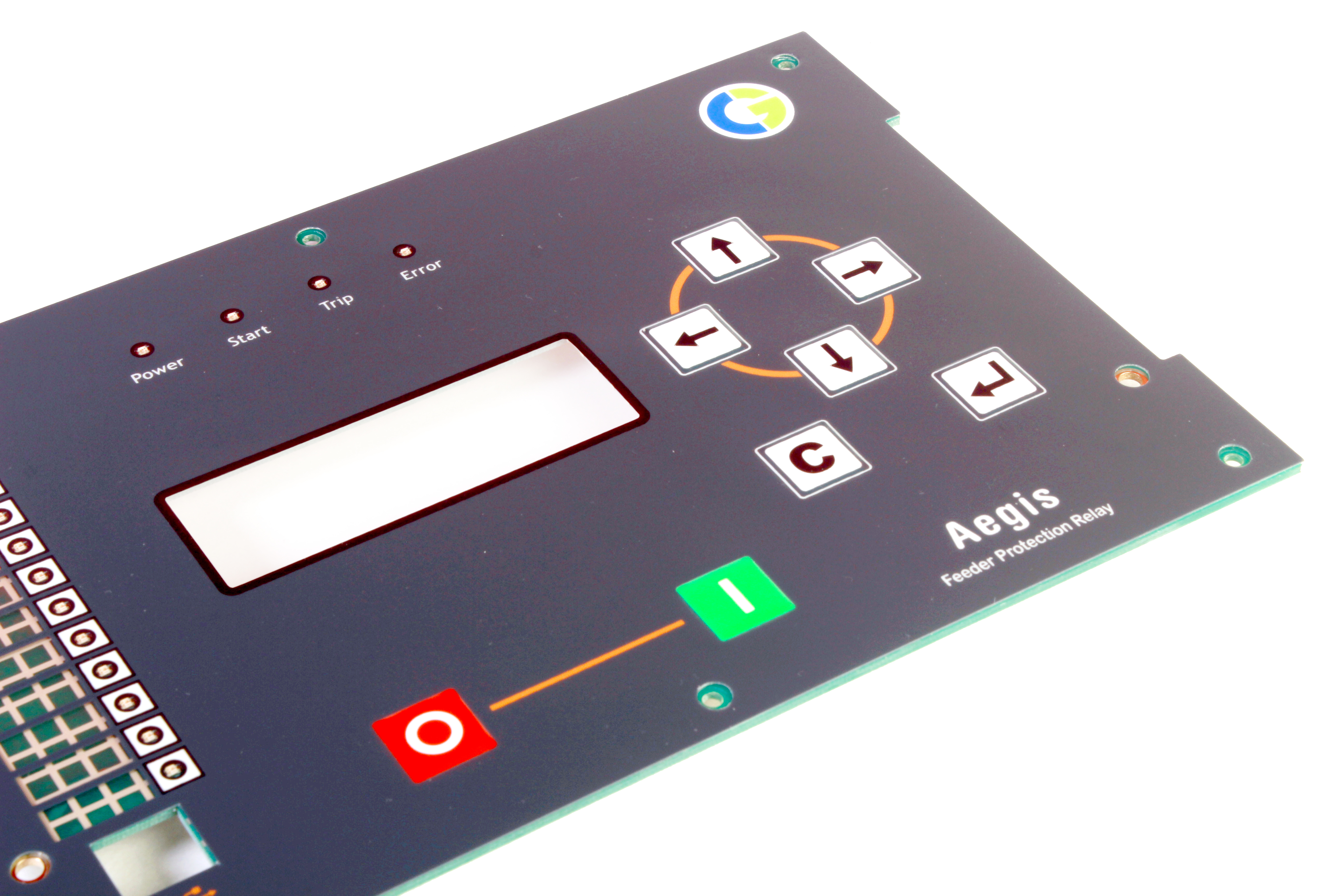 Pcb Based Membrane Keypad - Customized Size, Customized Color | High Quality Esd Protection For Embossed Buttons
