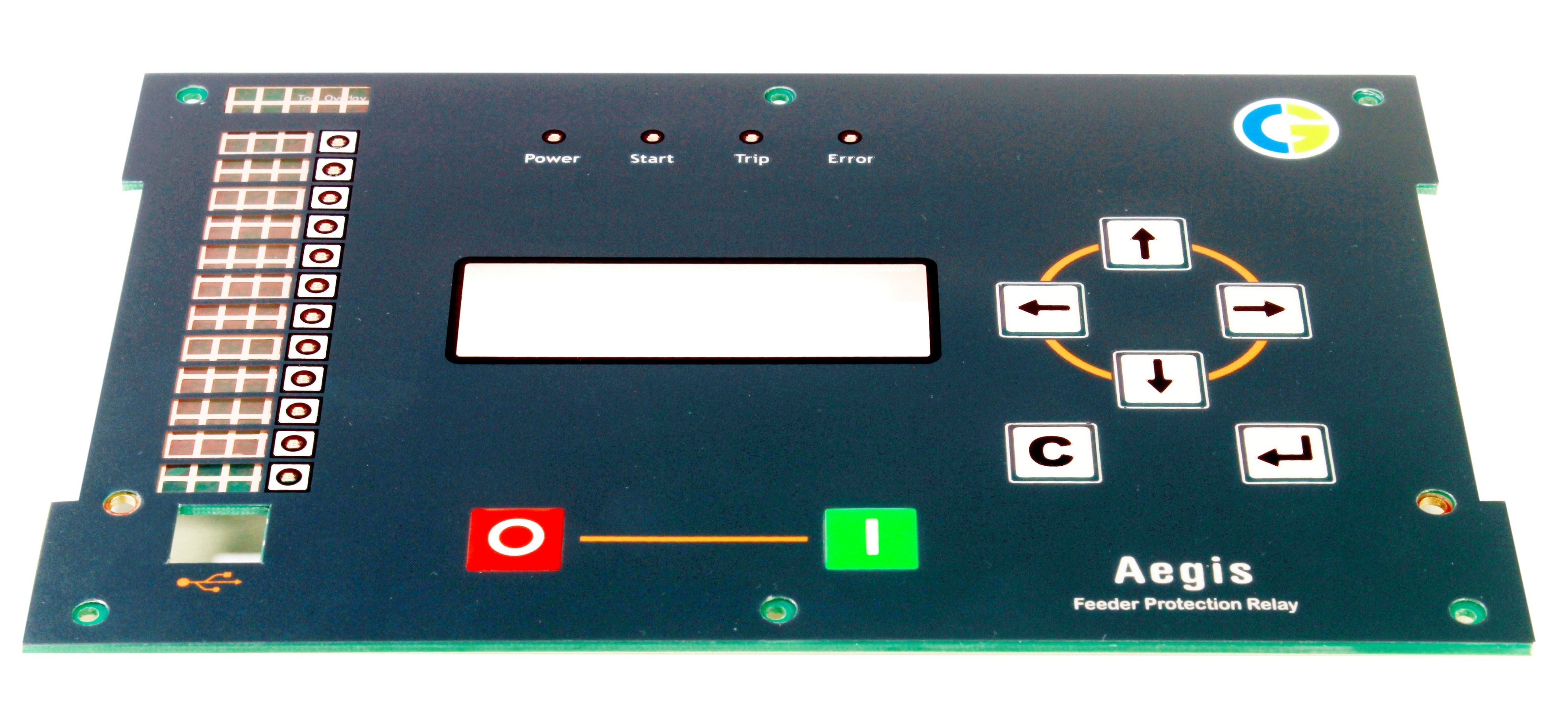 Pcb Based Membrane Keypad - Customized Size, Customized Color | High Quality Esd Protection For Embossed Buttons