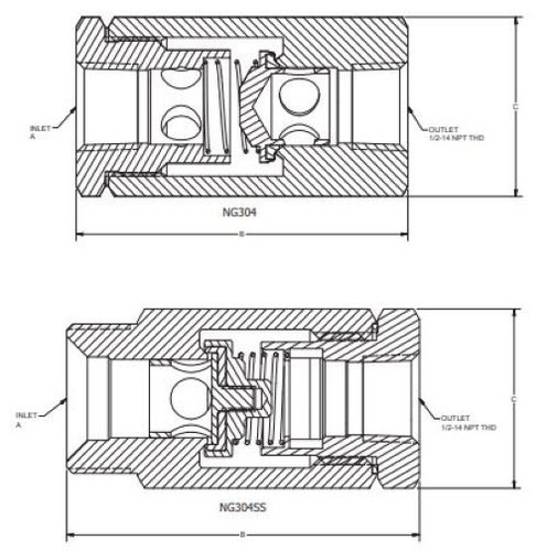 Rego Lng Check Valves Ng Series