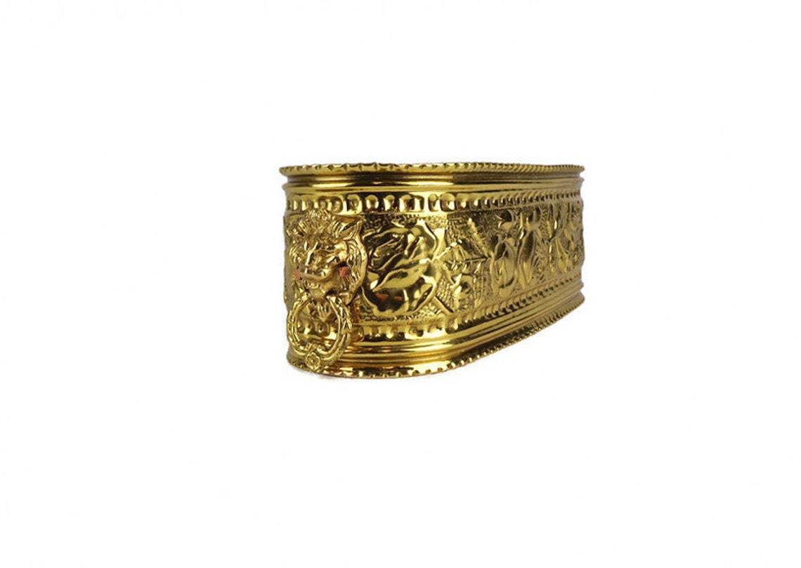 Brass Big Florished Engraved Planter