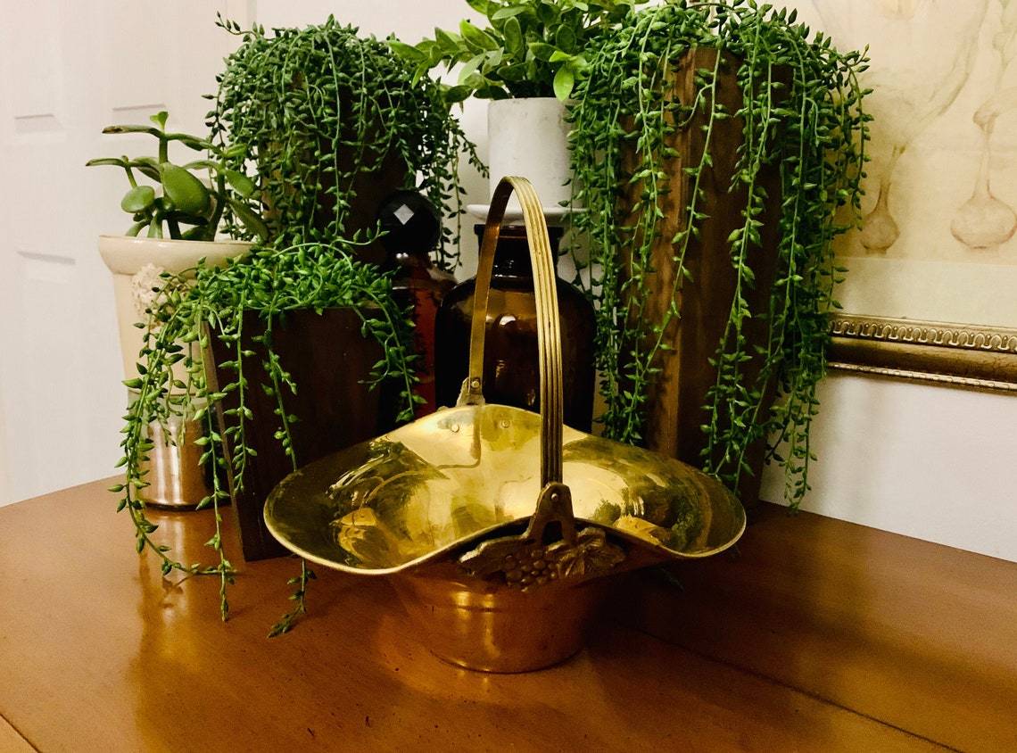 Brass Planter Set Of Three