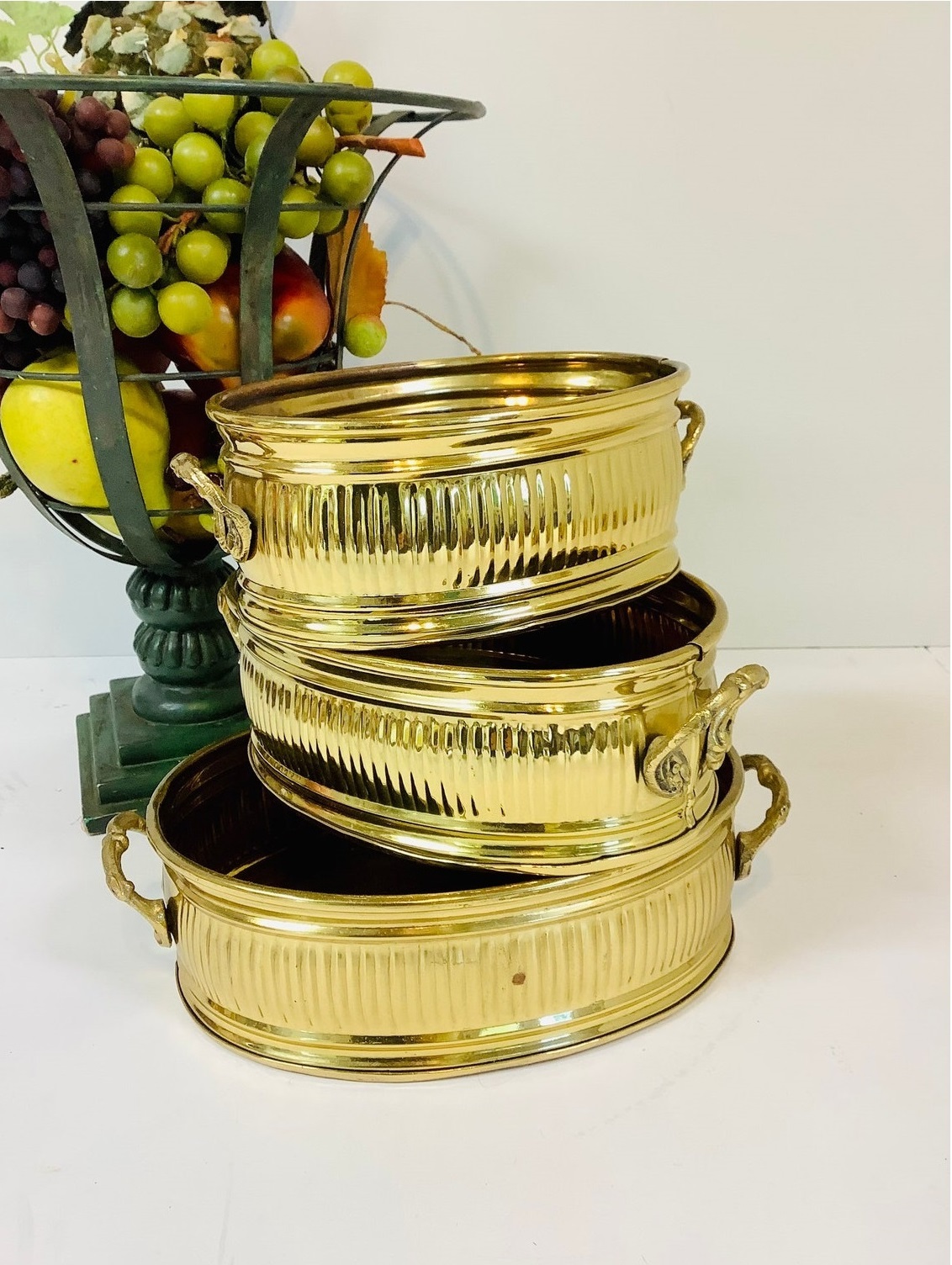 Handmade Brass Planter
