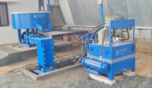 Interlocking Brick Making Plant With Mold - Mild Steel, Variable Capacity, Customizable Dimensions | Plc Control, Durable Design, Easy Operation, High Output, Low Maintenance, 1 Year Warranty