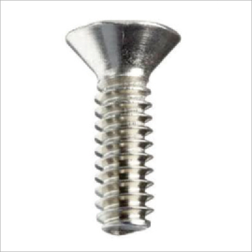 Stainless Steel Machine Screw - High Quality, Polished Finish, Different Sizes Available | Ideal for Industrial Applications