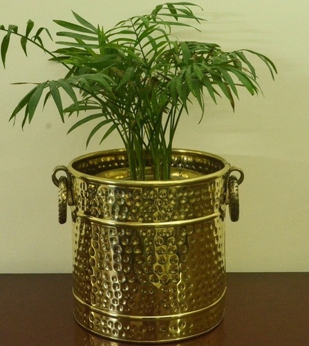 SOLID BRASS PLANTER LARGE SIZE