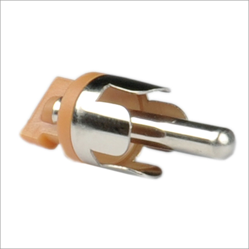 Brass RAC Plug Male Flower Pin