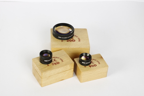 ConxPort. 20D डबल एस्फेरिक लेंस, ब्लैक इंडियन