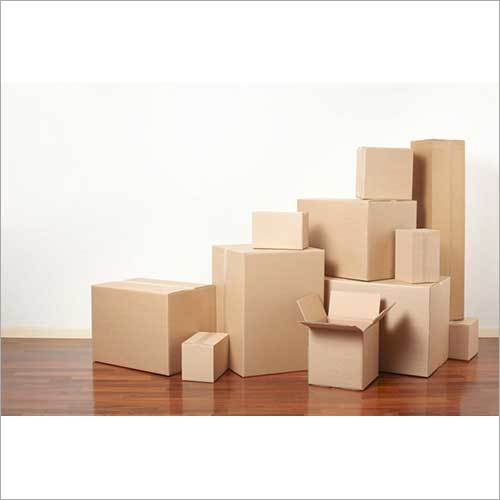 Plain Corrugated Box - Durable Corrugated Material, 12x12x12 Inches, Eco-friendly Packaging Solution For Safe Storage And Shipping