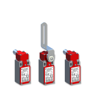 Hinge mounting safety limit switches