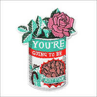 अनुकूलित डिजाइनर कढ़ाई पैच