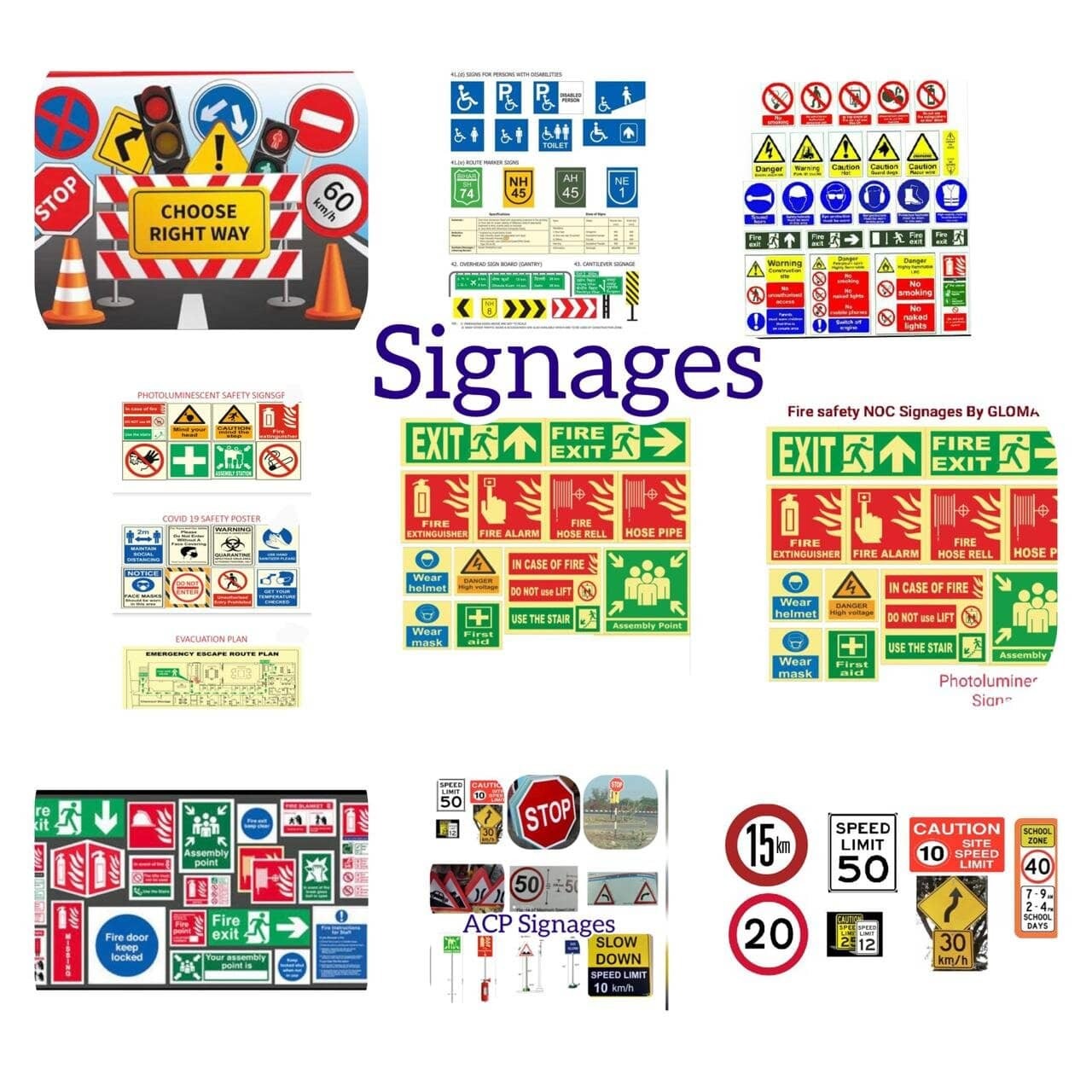 Signages Auto Glow