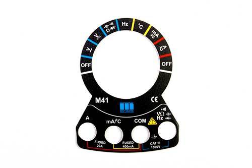 Customized Die Cut Graphic Overlay