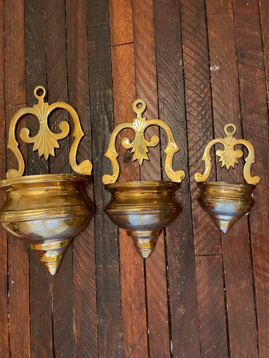 Different Size Of Brass Planter
