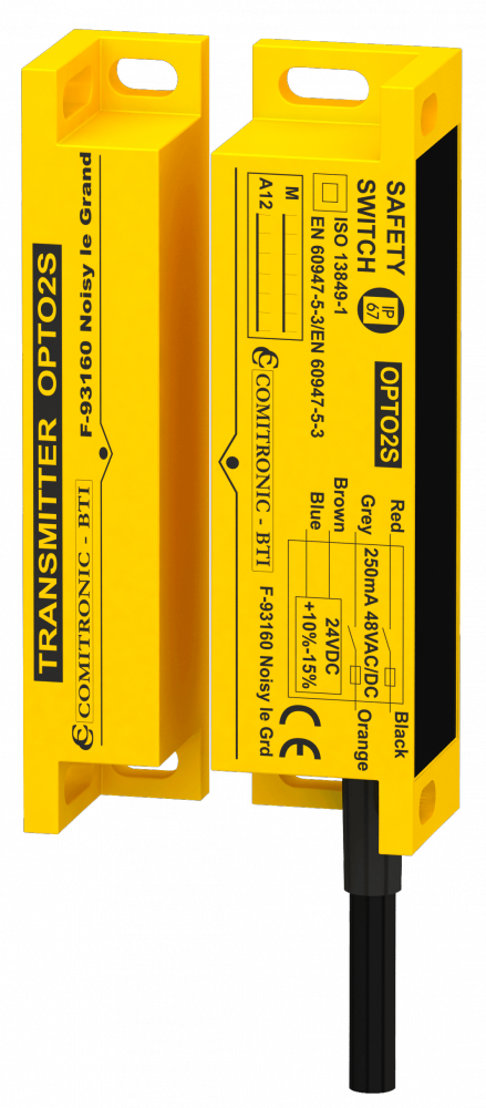 Coded Electronics Safety Switches With Safety Relays Comitronic-bti Make
