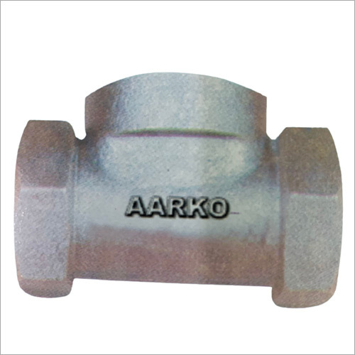 Sight Glass Valve - Cast Iron, 1/2" Size, 150 PSI Pressure Rating, 200°F Temperature Rating | T-Body Style, Glass Window, Threaded Connection