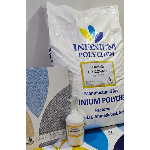 Sodium Gluconate - C6h11nao7, 50kg Packet | High Purity 99-101%, Industrial Grade Powder, Versatile Applications In Textile And Metal Treatment