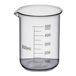Laboratory Glassware - Borosilicate Glass, 10x20x10 Mm, Transparent | Reusable, Ideal For Chemical Laboratory Applications