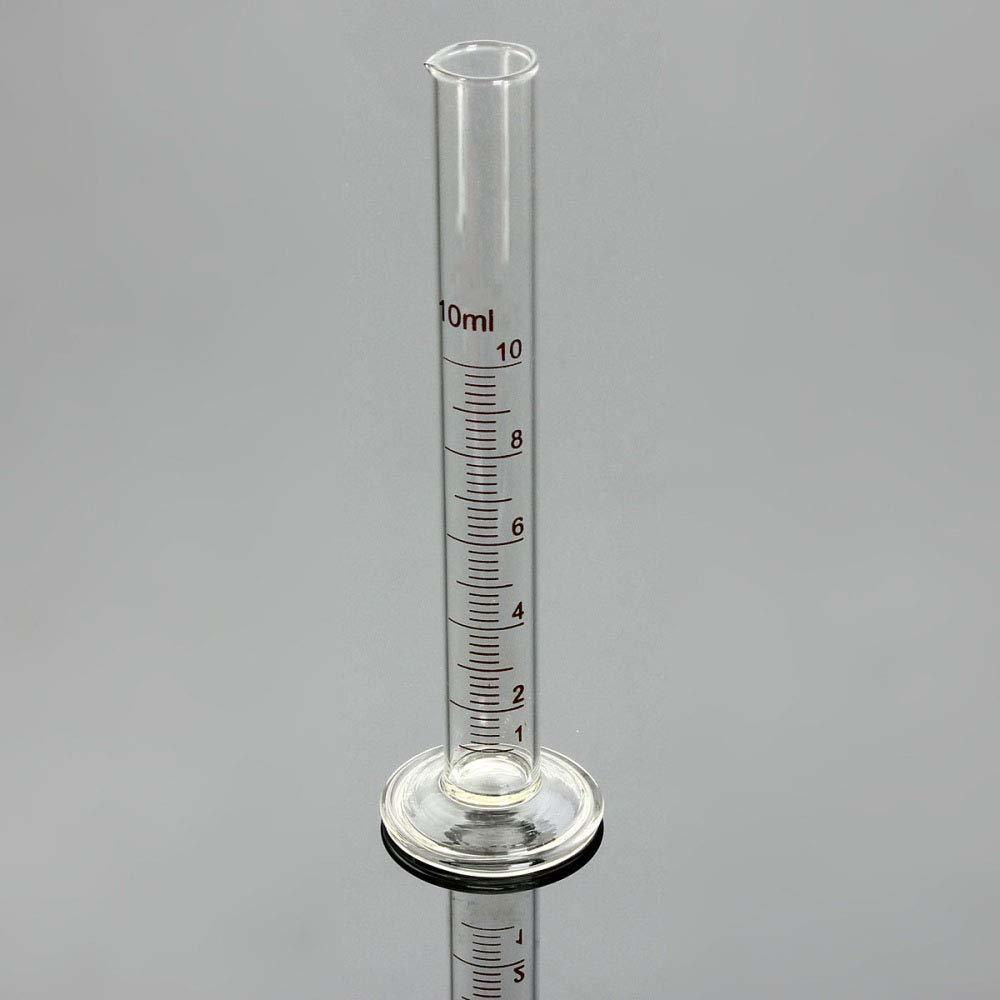 Laboratory Glassware - Borosilicate Glass, 10x20x10 Mm, Transparent | Reusable, Ideal For Chemical Laboratory Applications
