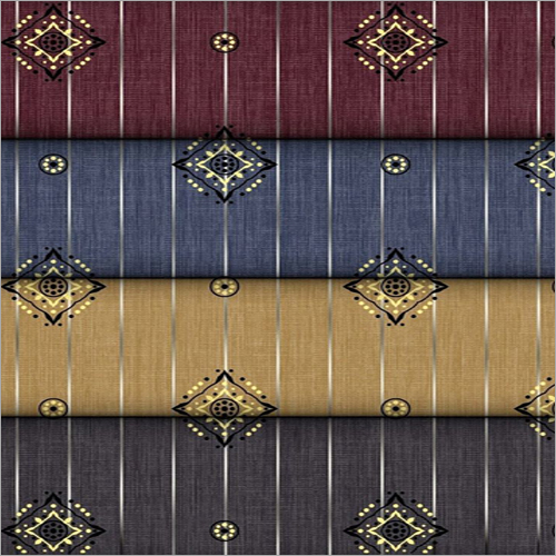 Rayon Fabric - 44" Width, Multicolor With Gold Lurex Print | Unstitched, Dry Clean Only, Perfect For Garment Industries