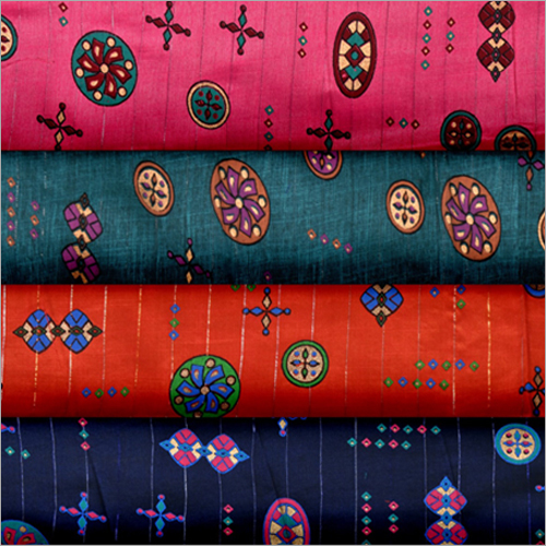 Washable Dye Printed Rayon Fabric