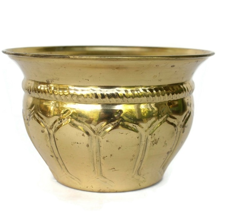 Brass High Quality New Design Planter In Small Size