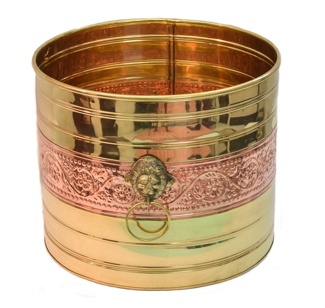 Brass Big Net Planter