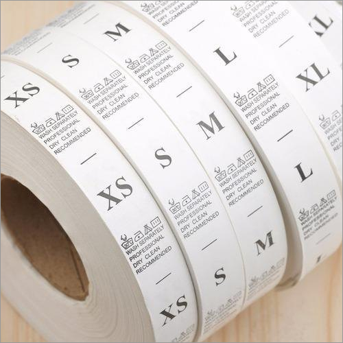Rectangle Printed Taffeta Labels