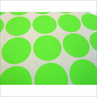 Plain Stickers - Paper Material, Various Sizes and Shapes | Water Resistant, Glossy Finish, Multicolour, Solvent Adhesive