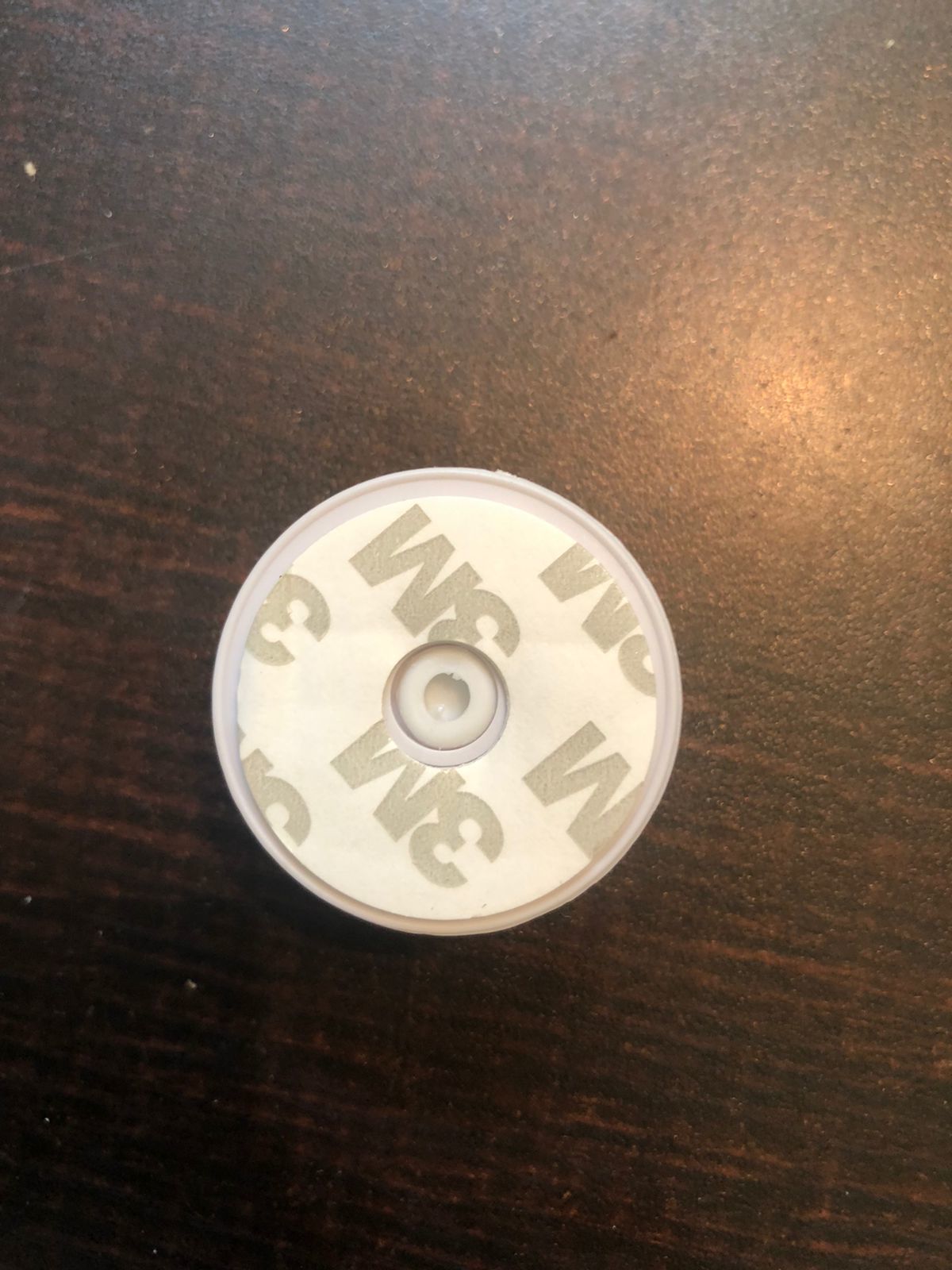 White Plain Pop Socket
