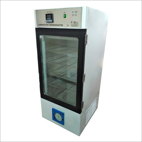 Single Door Laboratory Refrigerator - Mild Steel Design , 01 Year Warranty & Electrical Power Source