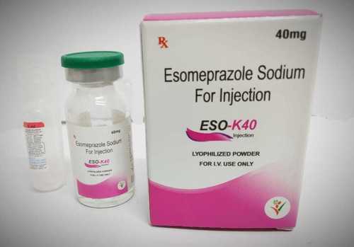 Esomeprazole Sodium For Injection Ingredients: Esomperazole 40mg