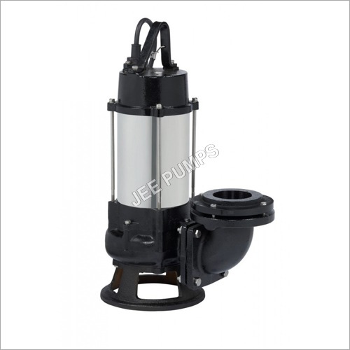 Silver & Black Jlsp High Speed Light Duty Sewage And Effluent Submersible Pump