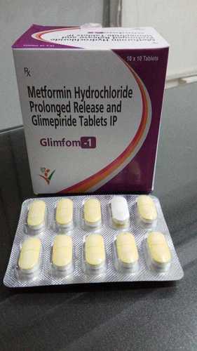 Metformin Hydrochloride Prolonged Release & Glimepiride Tablets Ip Recommended For: Used In The Treatment Of Type 2 Diabetes Mellitus.