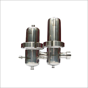 Filter Housings - Stainless Steel, 100mm x 150mm | 10 Bar Pressure, 100 l/min Flow Rate, Sintered Filter Media