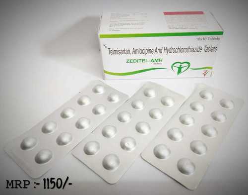 Telmisartan, Amlodipine और हाइड्रोक्लोरोथियाज़ाइड टैबलेट Ip के लिए अनुशंसित: उच्च रक्तचाप (उच्च रक्तचाप) के उपचार में उपयोग किया जाता है.