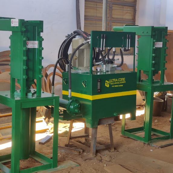 Interlocking Brick Making Machine - Steel, 10ft X 8ft X 6ft | High Output, Durable Design, Easy Operation, Low Maintenance, Cost-effective, Customizable, Versatile