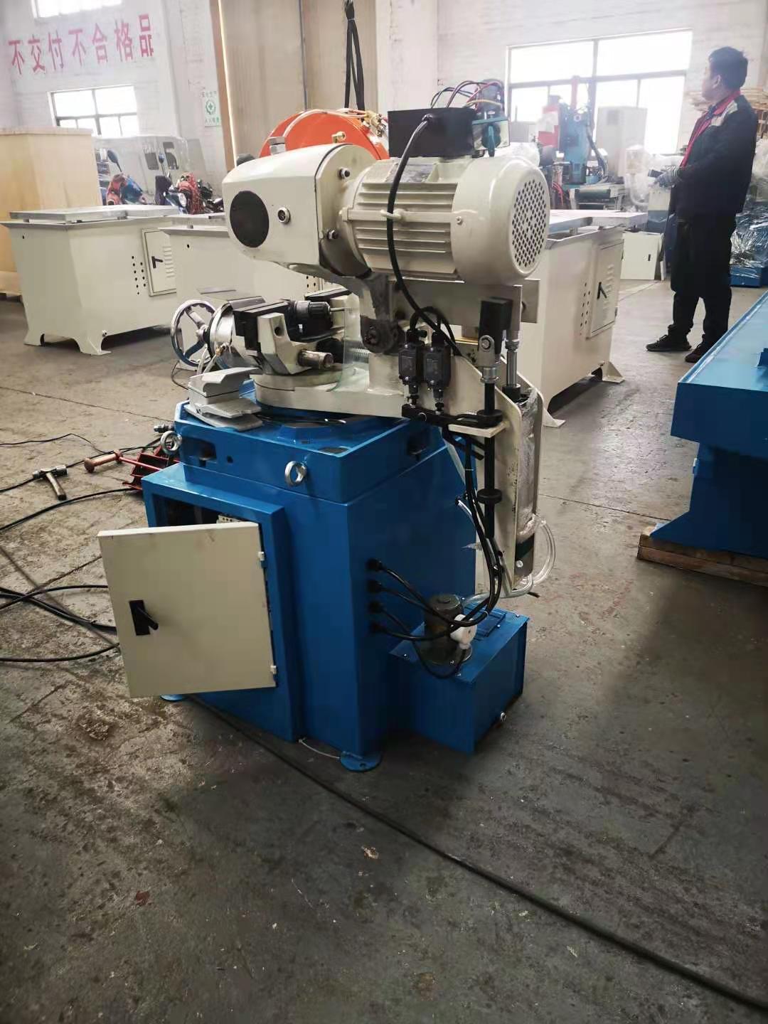 Pipe Cutting Machine - High Speed Steel Standard Size Blue | Burr Free Operation Low Noise Environment Fast Precision Cutting With Mitre Angles