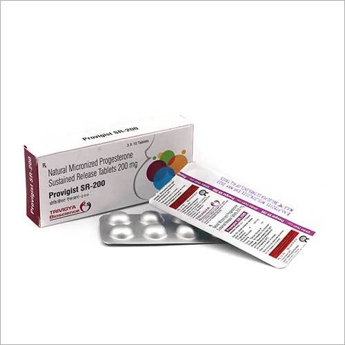 Progesterone Tablet - Micronized 200 mg SR, 3x10 Alu Alu Pieces | Suitable For Women, Dosage As Per Gynecologist, Natural Hormone Treatment