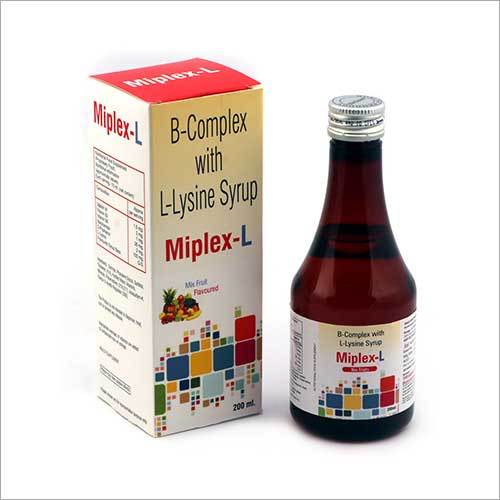 Vitamin B-Complex Syrup - Drug Type: Health Supplements