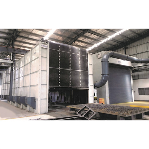 Industrial Shot Blasting Room Plant