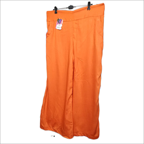 Washable Ladies Plain Cotton Palazzo