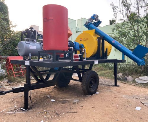 Portable Clc Plant - Steel 1m3/hr, 10hp, 220v | Portable Design, Easy Operation, Durable, Low Maintenance