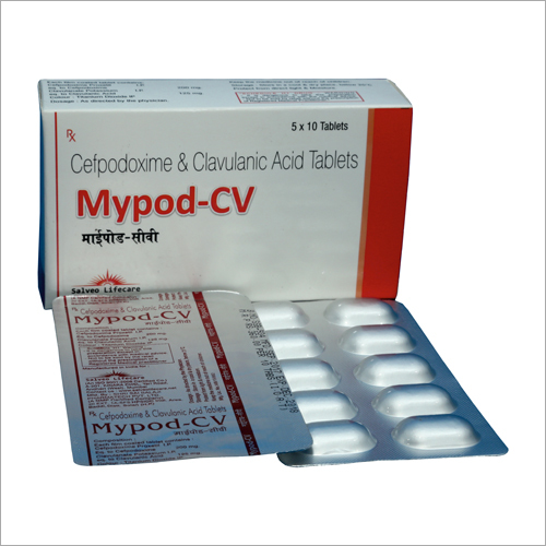 Cefpodoxime and Clavulanic Acid Tablets